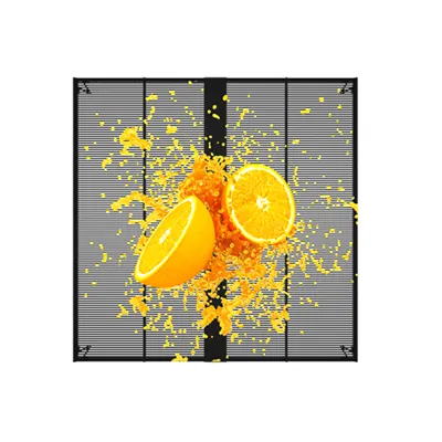 Alquiler de pared LED transparente